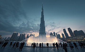 Burj Khalifa skyscraper